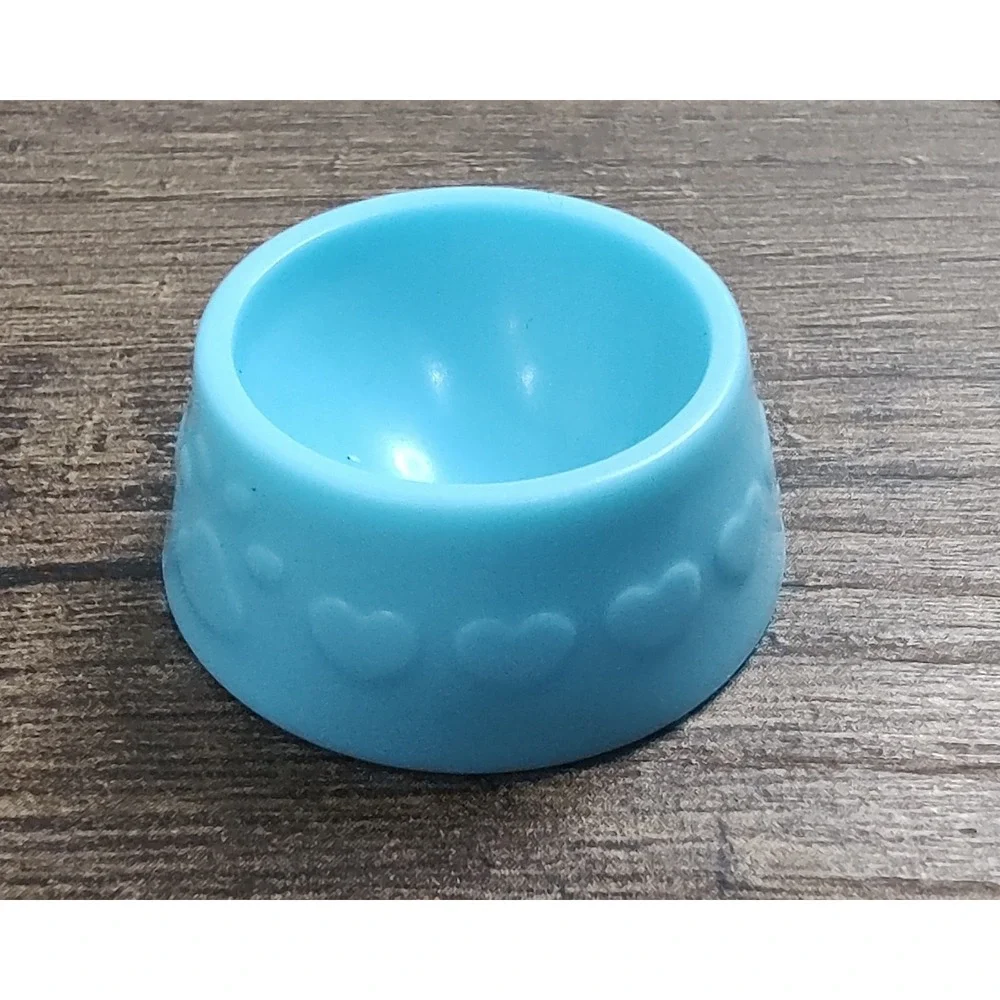 Barbie Blue Heart Dog Bowl Replacement Piece Part B20